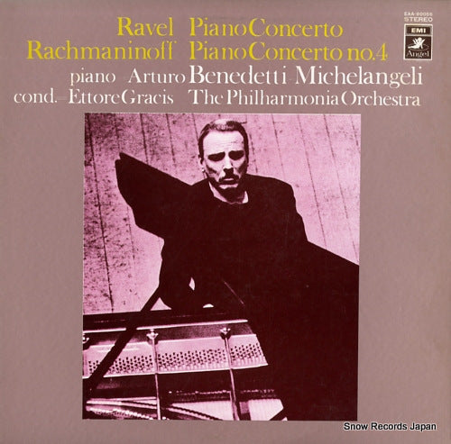 MICHELANGELI, ARTURO BENEDETTI ravel; piano concerto EAA-80056