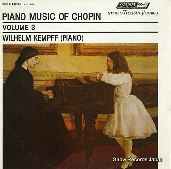 KEMPFF, WILHELM chopin; sonata no.2 in b flat minor STS15050