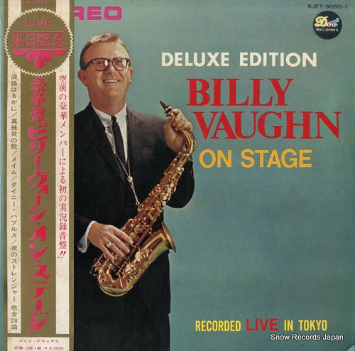 VAUGHN, BILLY deluxe edition billy vaughn on stage SJET-9060-1