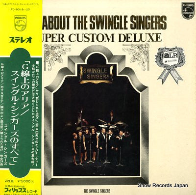 SWINGLE SINGERS, THE all about the swingle singers FD-9019-20