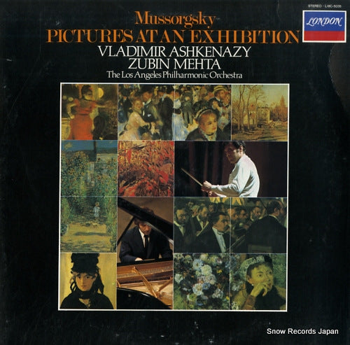 ASHKENAZY, VLADIMIR mussorgsky; pictures at an exhibition L18C-5035
