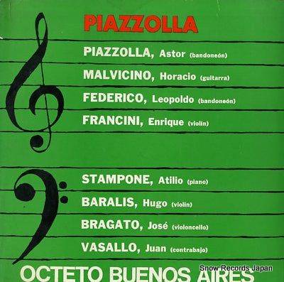 PIAZZOLLA, ASTOR octeto buenos aires EST10064