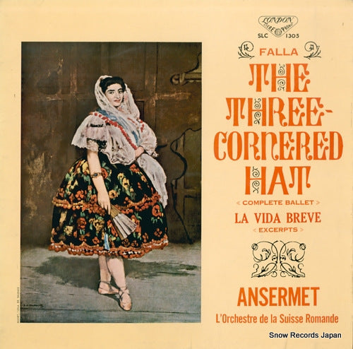 ANSERMET, ERNEST falla; the three-cornered hat (complete ballet) SLC1305