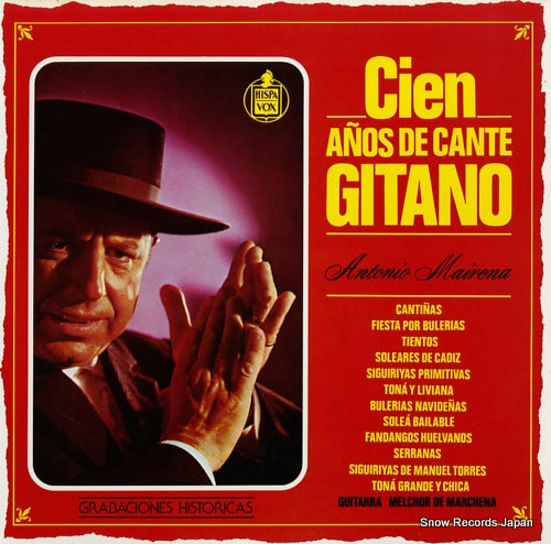 MAIRENA, ANTONIO cien anos de cante gitano G-7803