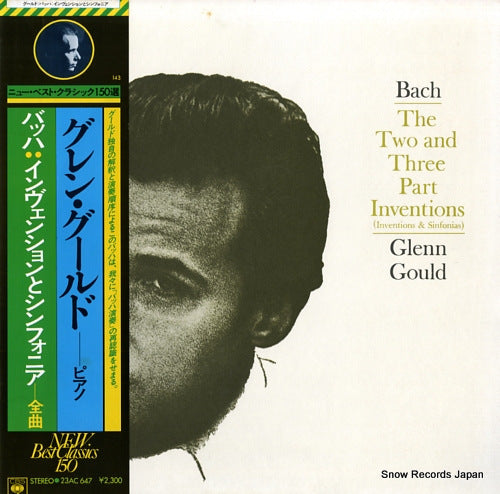 GOULD, GLENN bach; the two and three part inventions&sifonias 23AC647