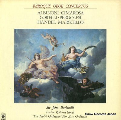 BARBIROLLI, JOHN baroque oboe concertos ULS-3070-Y