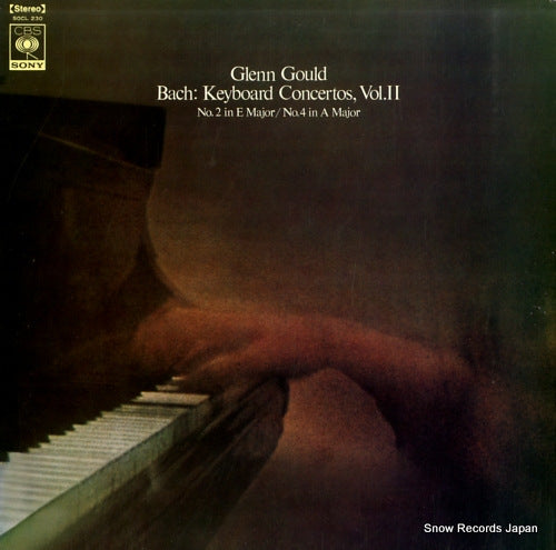 GOULD, GLENN bach; keyboard concertos nos.2&4 SOCL230