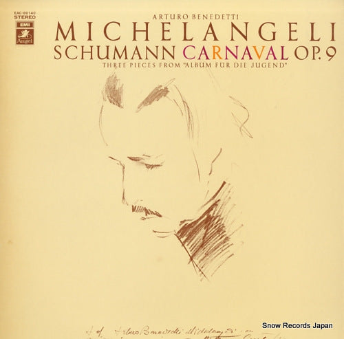 MICHELANGELI, ARTURO BENEDETTI schumann; carnaval op.9 EAC-80140