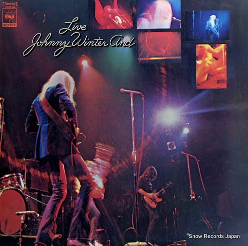 WINTER, JOHNNY live johnny winter and SOPN-84