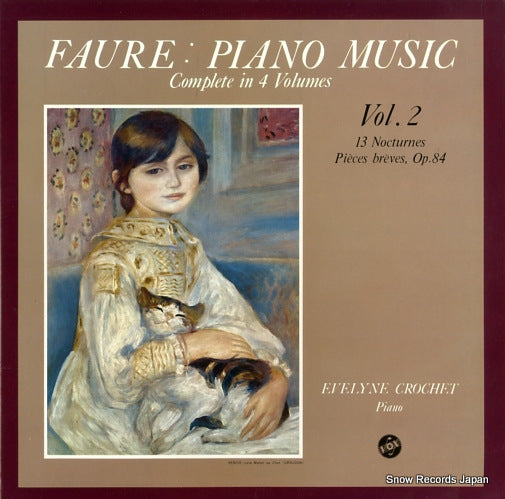 CROCHET, EVELYNE faure; piano music complete vol.2 H-4514-5V