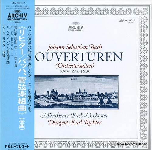 RICHTER, KARL bach; ouverturen MA5001