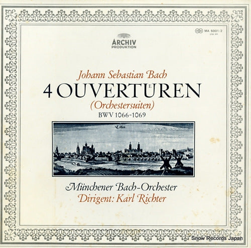 RICHTER, KARL bach; ouverturen MA5001/2