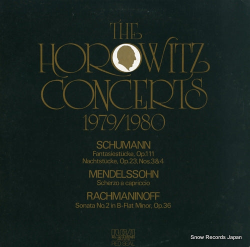 HOROWITS, VLADIMIR the horowits concerts 1979/1980 RCL-8016