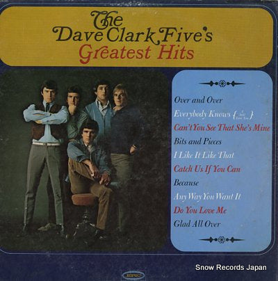 CLARK, DAVE, FIVE, THE the dave clark five's greatest hits LN24185