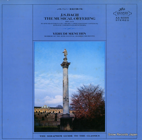MENUHIM, YEHUDI bach; the musical offering, bwv.1079 AA.5095