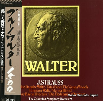 WALTER, BRUNO johann strauss; the blue danube waltz 15AC674