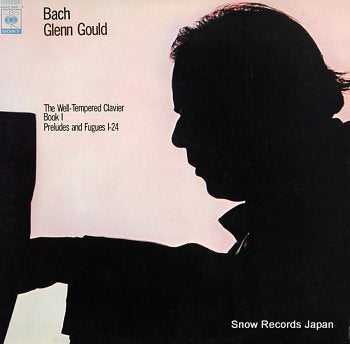 GOULD, GLENN bach; the well-tempered clavier, book 1 46AC546