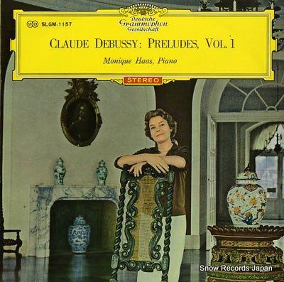 HAAS, MONIQUE debussy; preludes, vol.1 SLGM-1157