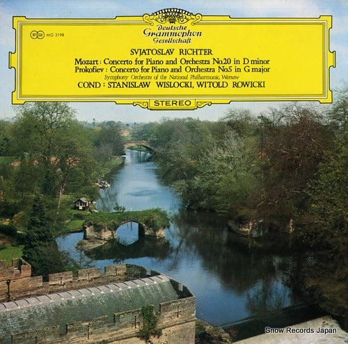 RICHTER, SVIATOSLAV mozart; concerto for piano and orchestra no.20 in d minor MG2198
