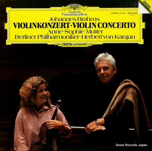 MUTTER, ANNE-SOPHIE brahms; violin concerto 28MG0262
