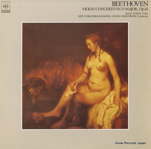STERN, ISAAC beethoven; violin concerto in d major, op.61 FCCA761