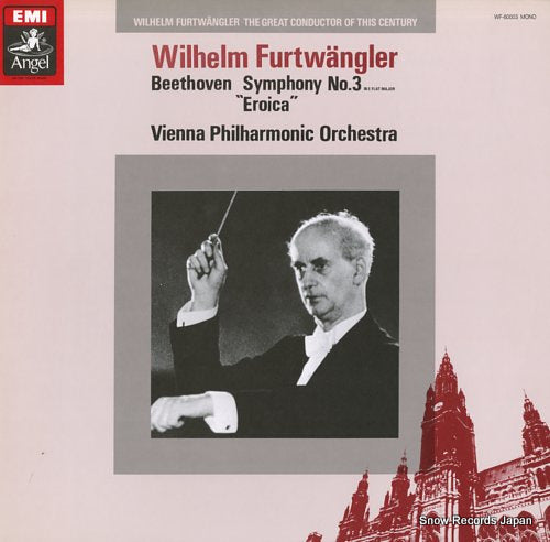 FURTWANGLER, WILHELM beethoven; symphony no.3 in e flat major eroica WF-60003