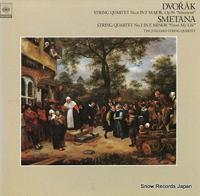 JUILLIARD QUARTET, THE dvorak; string quartet no.6 "american" FCCA778