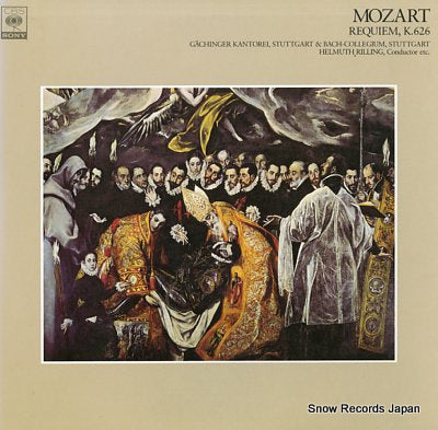 RILLING, HELMUTH mozart; requiem FCCA779