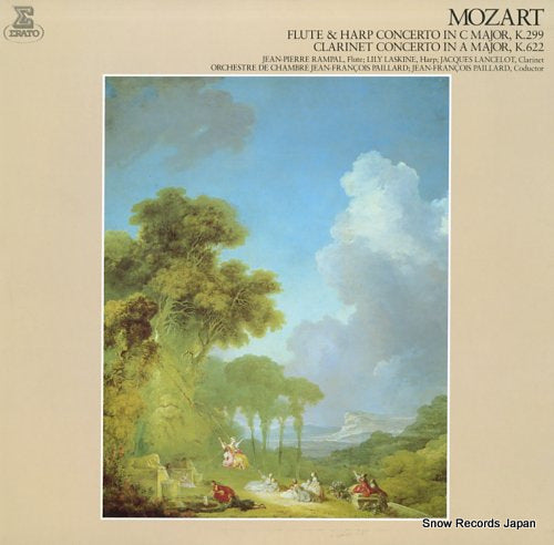 RAMPAL, JEAN-PIERRE, AND LILY LASKINE mozart; flute and harp concerto FCCA866