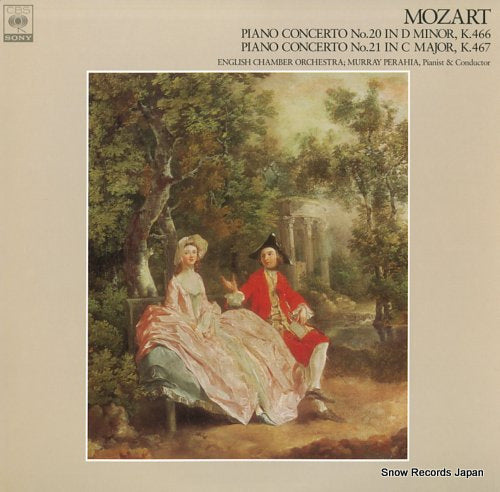 PERAHIA, MURRAY mozart; piano concerto no.20 & 21 FCCA758