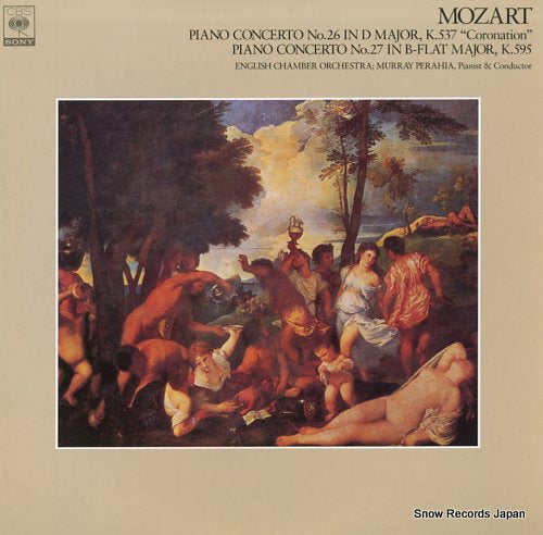 PERAHIA, MURRAY mozart; piano concerto no.26 "coronation" & 27 FCCA759