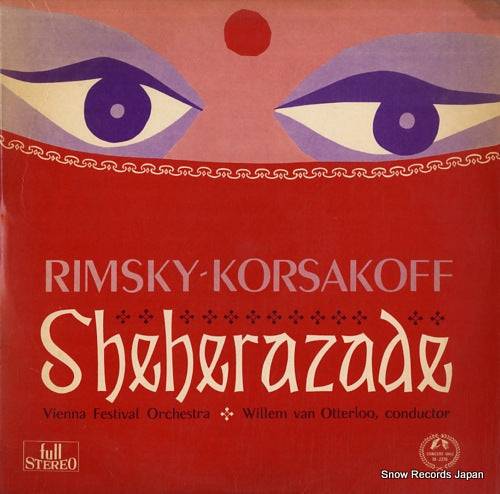 VAN OTTERLOO, WILLEM rimsky-korsakoff; scheherazade op.35 SM-2276