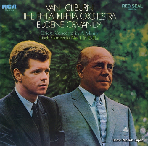 CLIBURN, VAN grieg; piano concerto in a minor, op.16 SRA-2544
