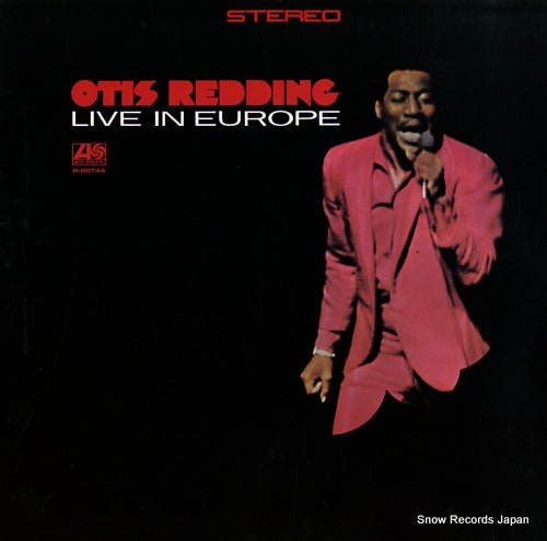 REDDING, OTIS live in europe P-6074A