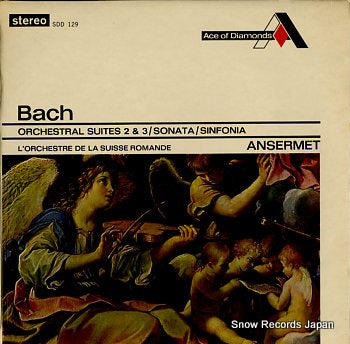 ANSERMET, ERNEST bach; orchestral suites 2 & 3 SDD129