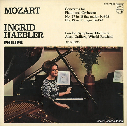 HAEBLER, INGRID mozart; piano concertos nos.27 & 19 SFX-7592