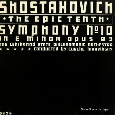 MRAVINSKY, EUGENE shostakovich; symphony no.10 XID5228
