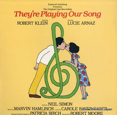 ORIGINAL CAST RECORDING they're playing our song NBLP7141