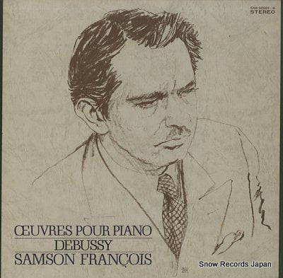 FRANCOIS, SAMSON debussy; oeuvres pour piano EAA-90001-4