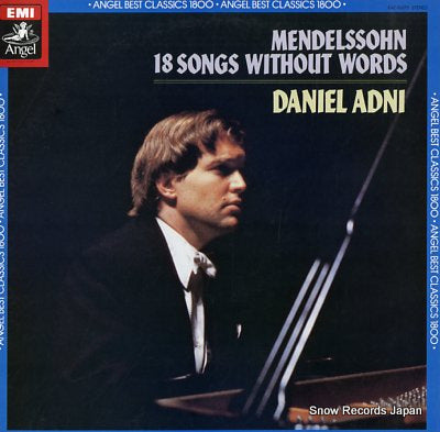 ADNI, DANIEL mendelssohn; 18 songs without words EAC-55075