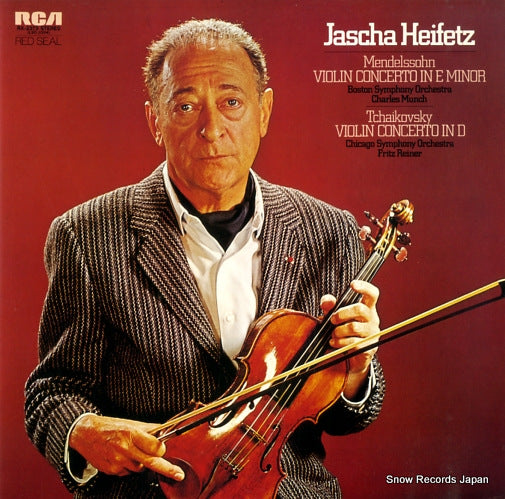 HEIFETZ, JASCHA mendelssohn & tchaikovsky; violin concerto RX-2373