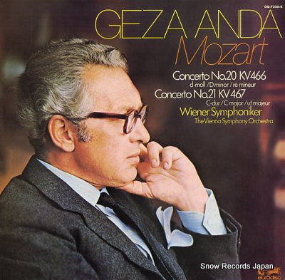 ANDA, GEZA mozart; concerto no.20 & no.21 OQ-7326-K