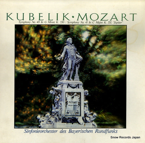 KUBELIK, RAFAEL mozart; symphony no.40 & no.41 "jupiter" 32AC1310
