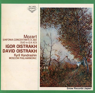 OISTRAKH, IGOR, AND DAVID OISTRAKH mozart; sinfonia concertante, k364 SLC1602