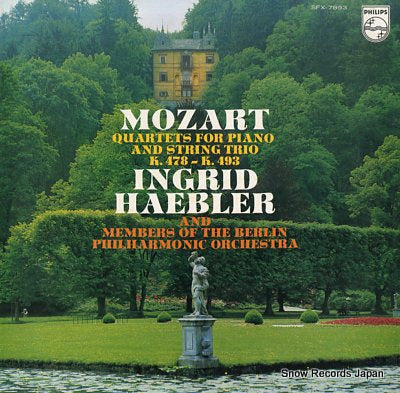 HAEBLER, INGRID mozart; quartets for piano and string trio k.478-k.493 SFX-7893