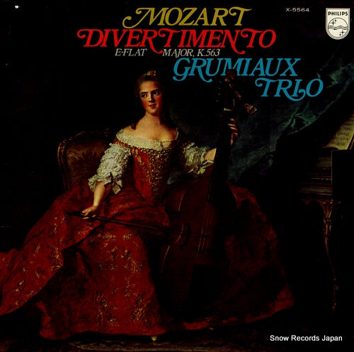 GRUMIAUX TRIO mozart; divertimento e-flat major, k.563 X-5564