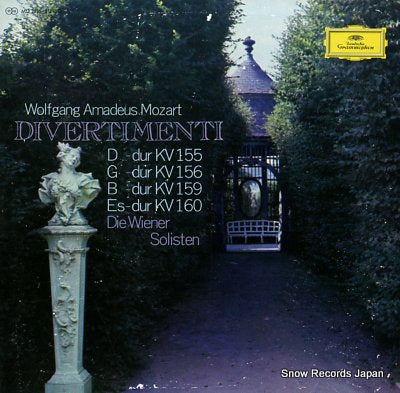 DIE WIENER SOLISTEN mozart; divertimenti MG2336