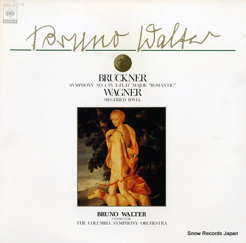 WALTER, BRUNO bruckner; symphony no.4 in e-flat major "romantic" 30AC1277-8