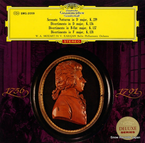 KARAJAN, HERBERT VON mozart; serenata notturna , k.239 SMG-2059