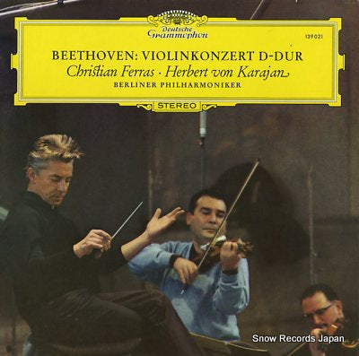 FERRAS, CHRISTIAN beethoven; violinkonzert d-dur 139021